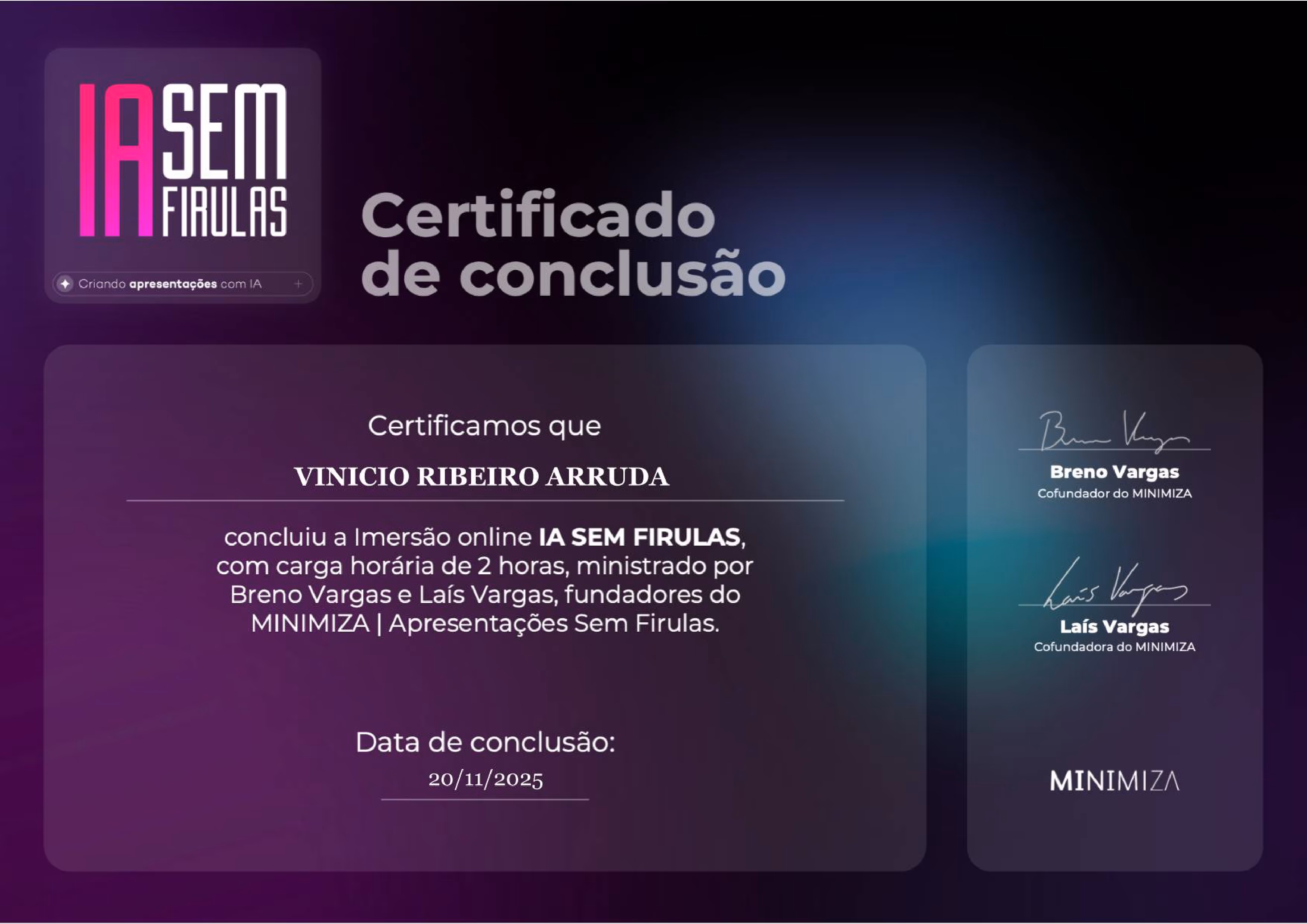 IA Sem Firulas