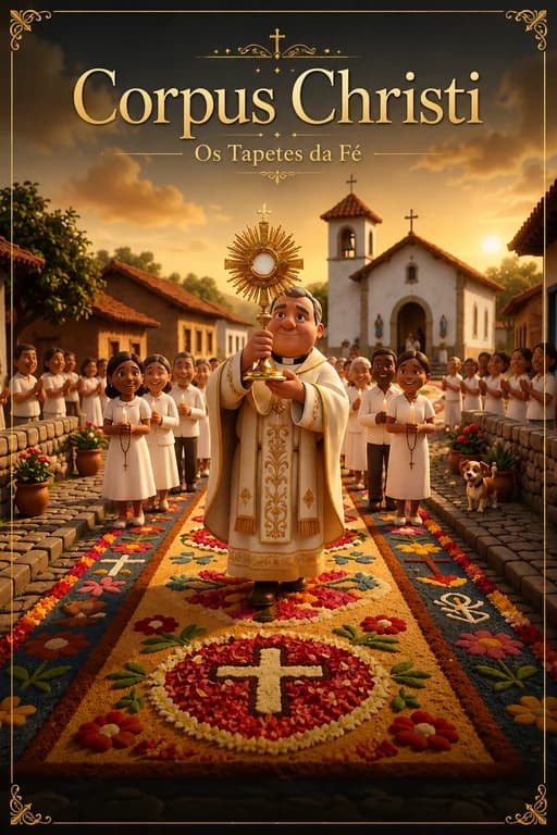 Pôster oficial — Corpus Christi Os Tapetes da Fé